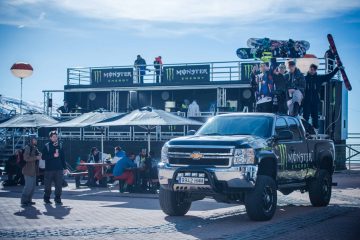 Activación Patrocinio Monster Energy en los campeonatos del mundo FIS de Freestyley Sonwboard. 2017